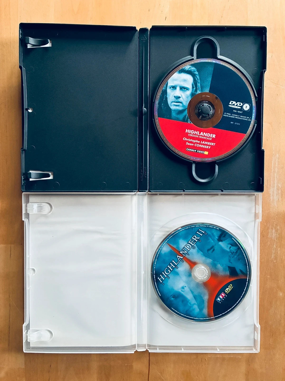 Paquete 2 DVD Highlander 1 y 2 con Christophe Lambert. – photo 2